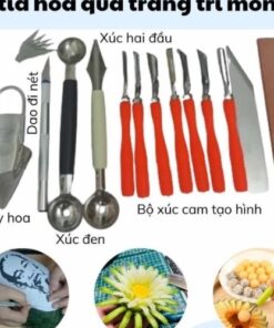 Bộ tỉa hoa quả trang trí món ăn (2)